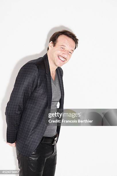 Actor Samuel Le Bihan is photographed for Self Assignment on October 28, 2013 in Paris, France.