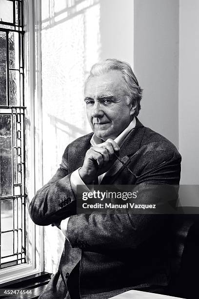 Chef Alain Ducasse is photographed for the Sunday Times magazine on March 5, 2014 in London, England.