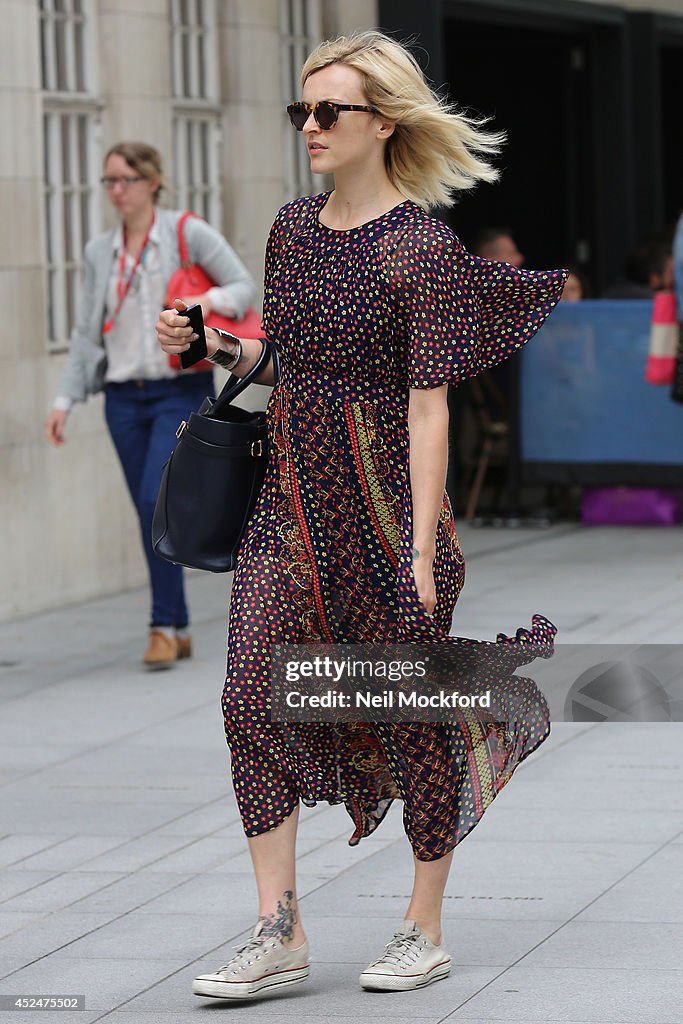 London Celebrity Sightings -  July 21, 2014