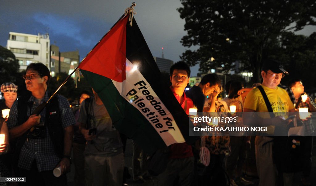 JAPAN-ISRAEL-PALESTINIAN-GAZA-CONFLICT-PROTEST