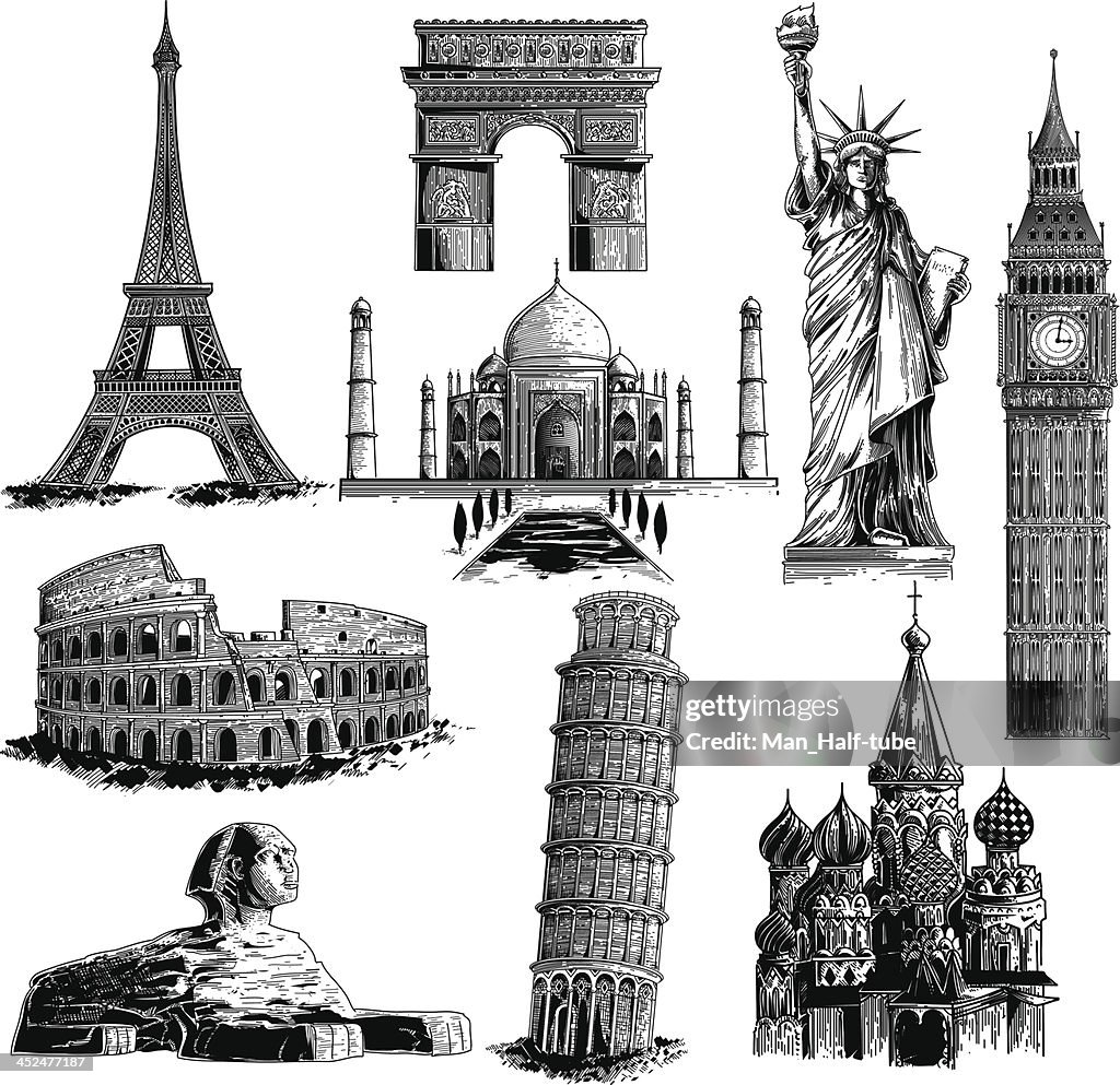 Famous landmarks