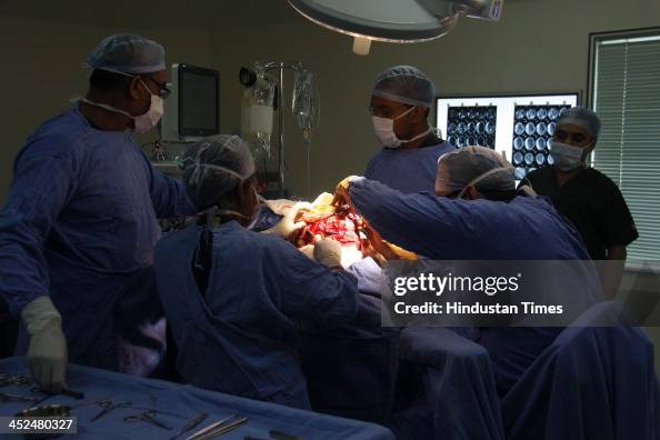 Baby Roona Baby Roona Begum under a skull re-modeling surgery, who was brought ...