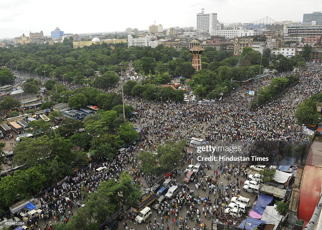 TMC Martyrs Day Rally At Kolkata