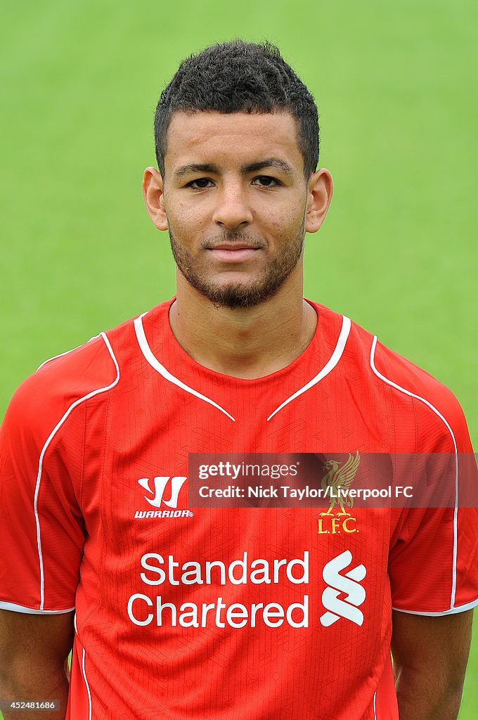 Liverpool FC Academy Headshots and Team Group