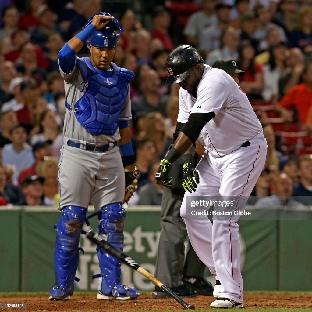 Kansas City Royals Vs. Boston Red Sox At Fenway Park