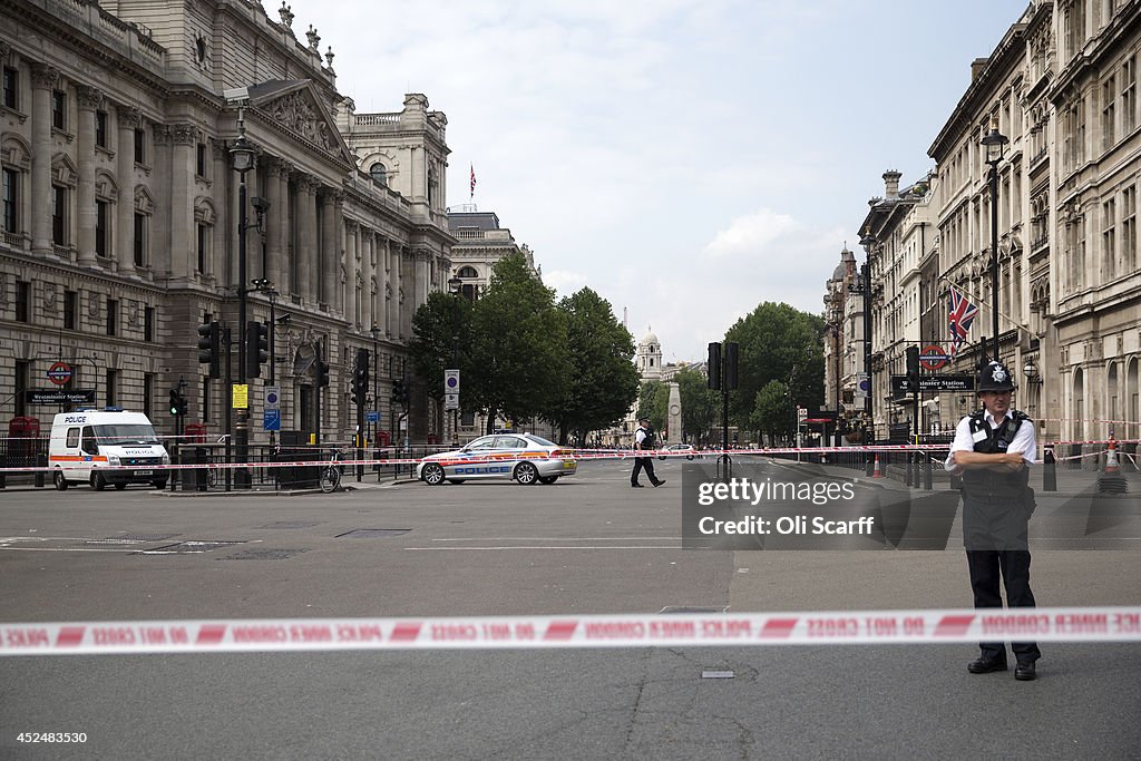 Controlled Explosion On Suspect Package In Whitehall