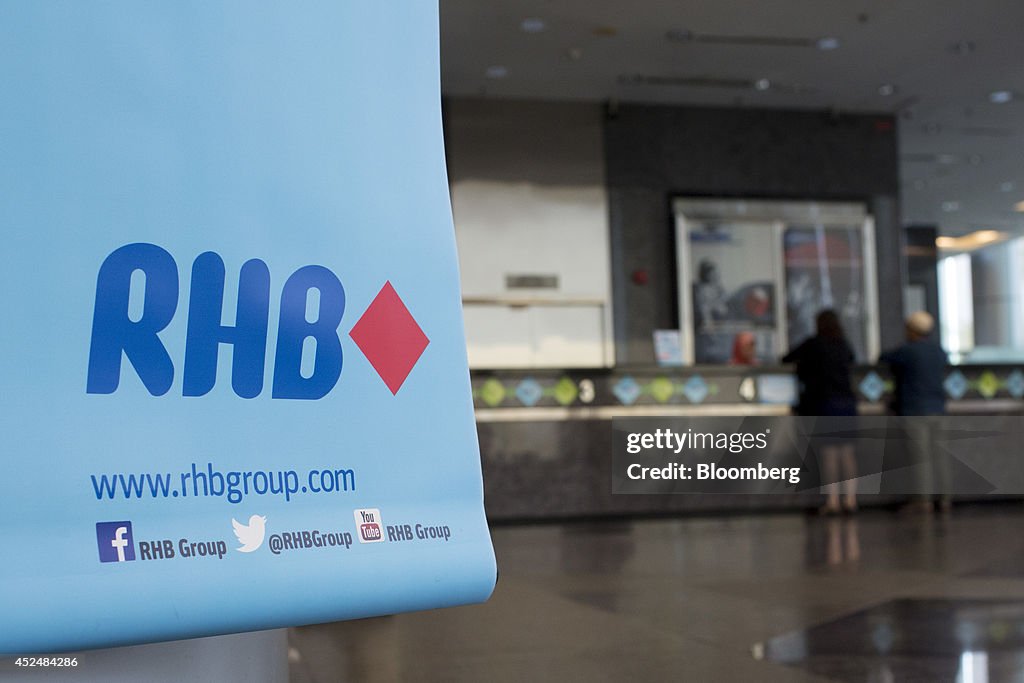 Malaysian Ringgits And Stock Boards Inside RHB Investment Bank