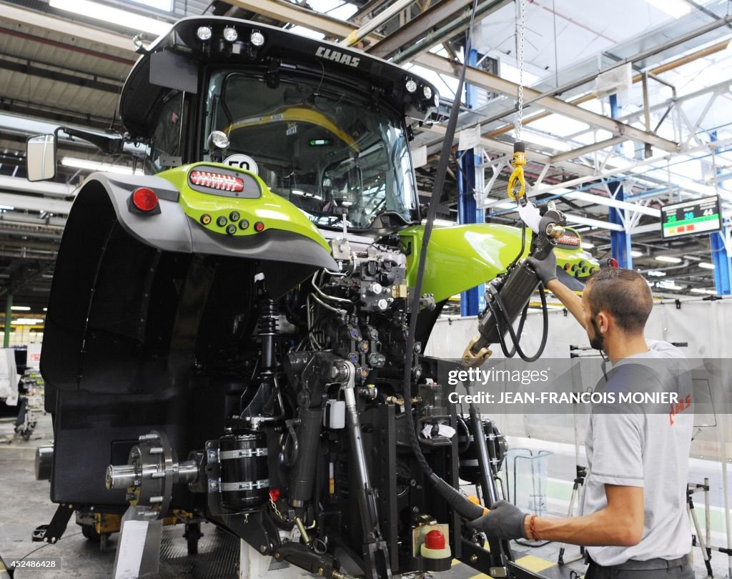 FRANCE-GERMANY-INDUSTRY-AGRICULTURE-TRACTORS