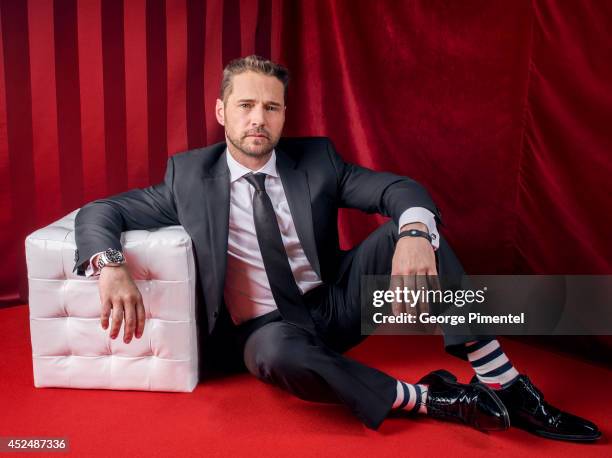 Jason Priestley is photographed at the Canadian Screen Awards on March 9, 2014 in Toronto, Ontario.