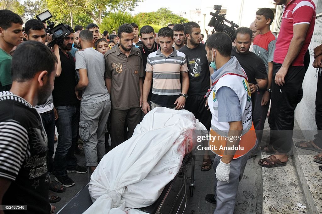 Palestinian Al-Kassas family members killed in Israeli attacks