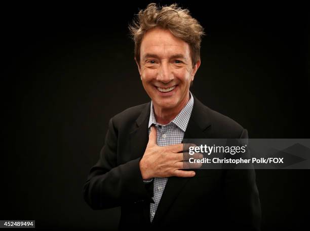 Fox's 'Mulaney' actor Martin Short poses for a portrait during Fox's 2014 Summer TCA Tour at The Beverly Hilton Hotel on July 20, 2014 in Beverly...