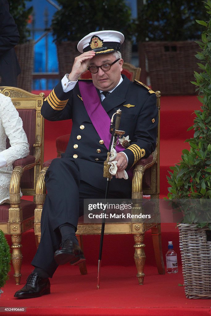 Belgium Royals National Day Of Belgium 2014