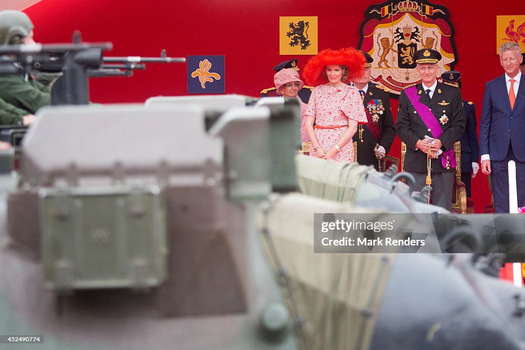 Belgium Royals National Day Of Belgium 2014