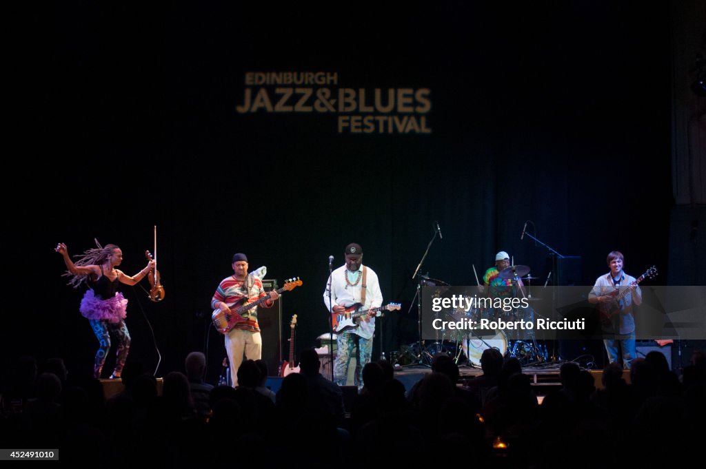 Otis Taylor Performs At Edinburgh Jazz And Blues Festival