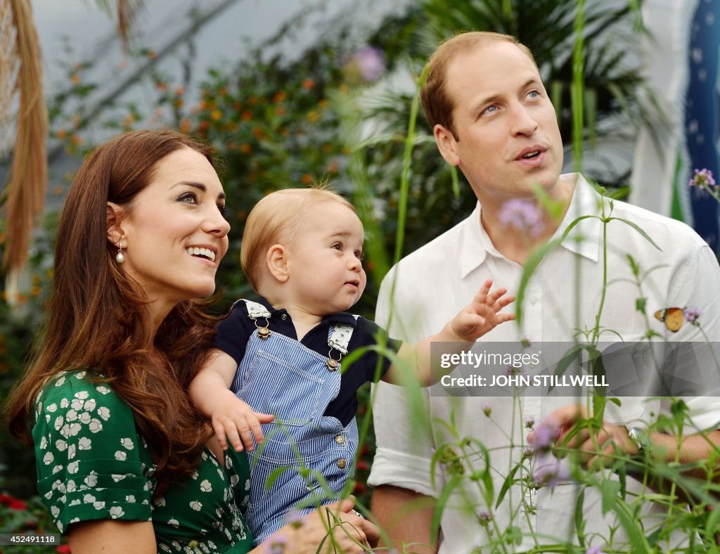 BRITAIN-ROYALS-GEORGE-BIRTHDAY-MESSAGE-FAMILY