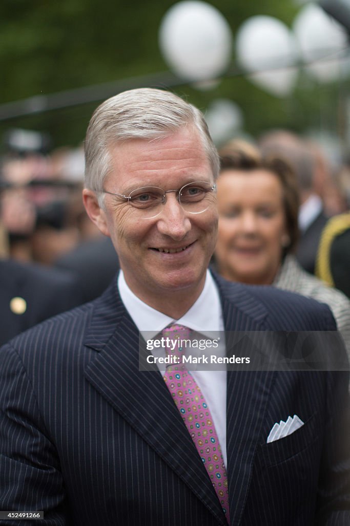 Belgium Royals National Day Of Belgium 2014