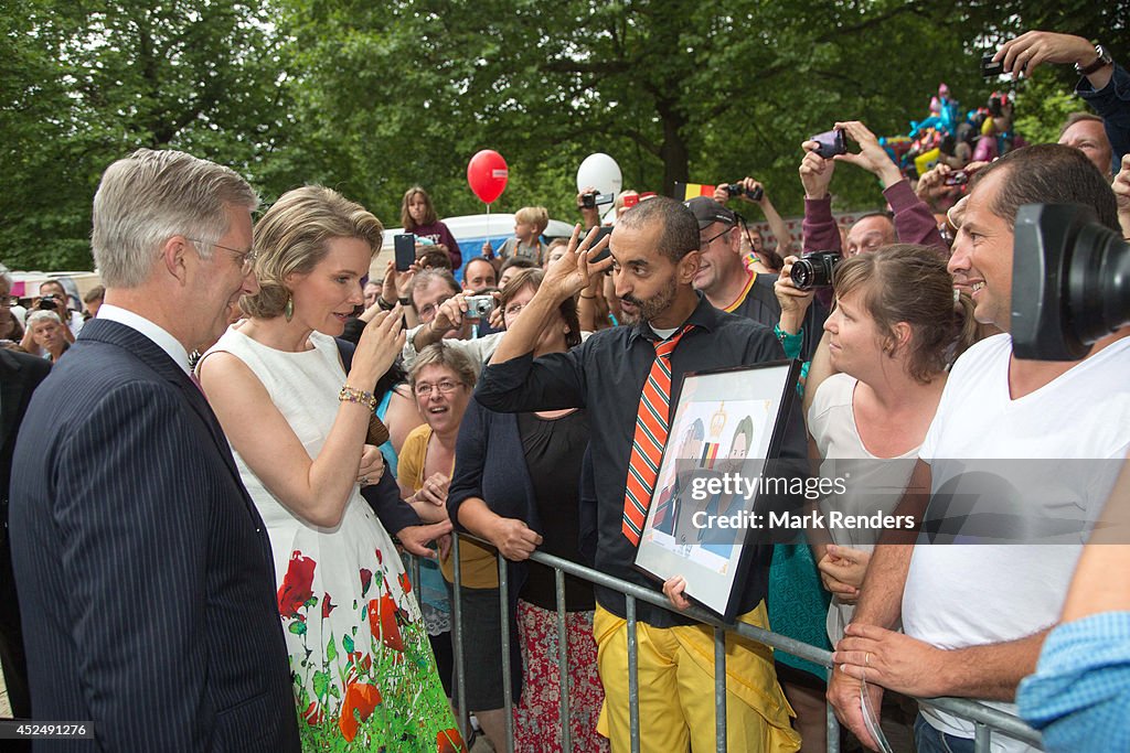 Belgium Royals National Day Of Belgium 2014