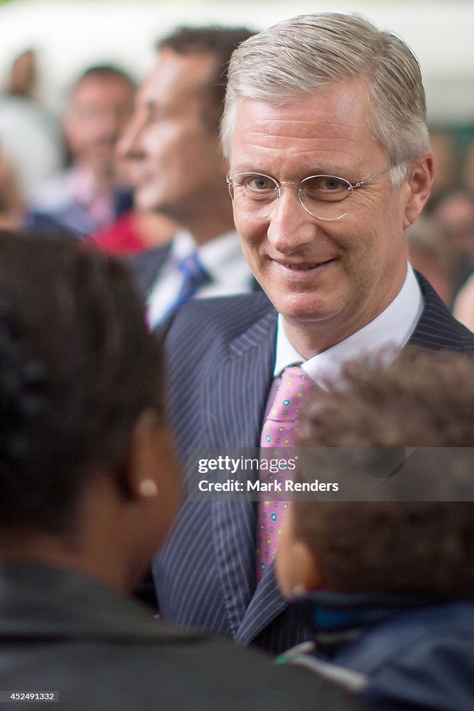 Belgium Royals National Day Of Belgium 2014