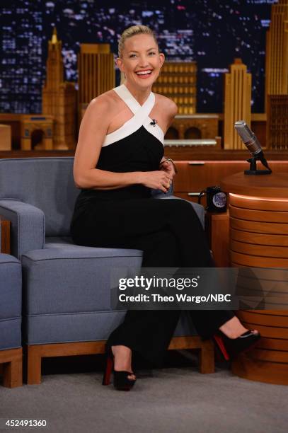 Kate Hudson visits at Rockefeller Center on July 21, 2014 in New York City.