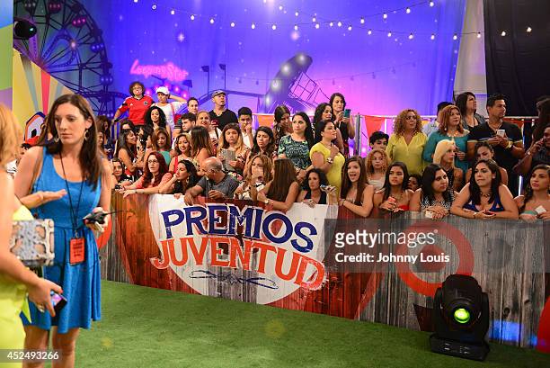 General view during the Premios Juventud 2014 Awards at Bank United Center on July 17, 2014 in Miami, Florida.