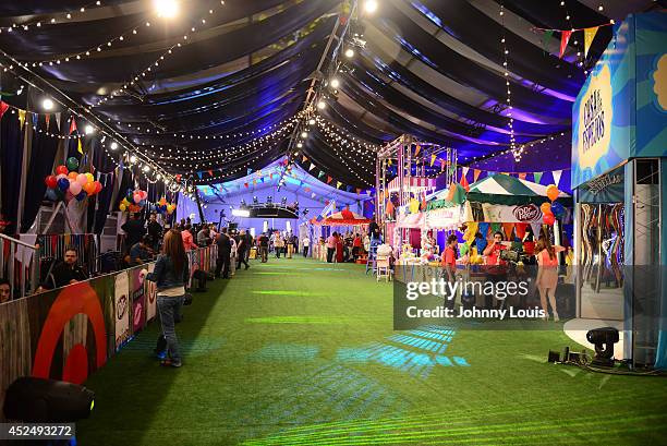 General view during the Premios Juventud 2014 Awards at Bank United Center on July 17, 2014 in Miami, Florida.