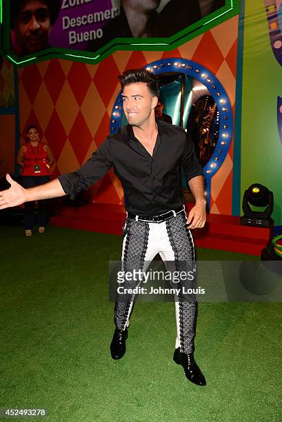 Jencarlos Canela attends the Premios Juventud 2014 Awards at Bank United Center on July 17, 2014 in Miami, Florida.