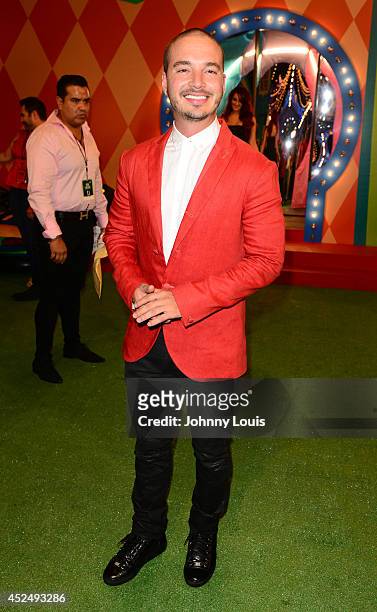 Balvin attends the Premios Juventud 2014 Awards at Bank United Center on July 17, 2014 in Miami, Florida.
