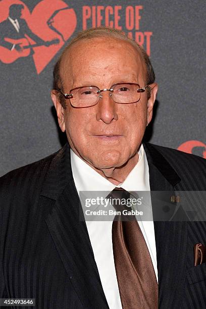 Record producer Clive Davis attends "Piece of My Heart: The Bert Berns Story" opening night at The Pershing Square Signature Center on July 21, 2014...