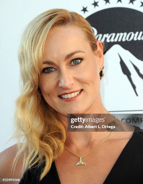 Actress Vanessa Cater arrives for the 4th Annual Variety - The Children's Charity Of Southern CA Texas Hold 'Em Poker Tournament held at Paramount...