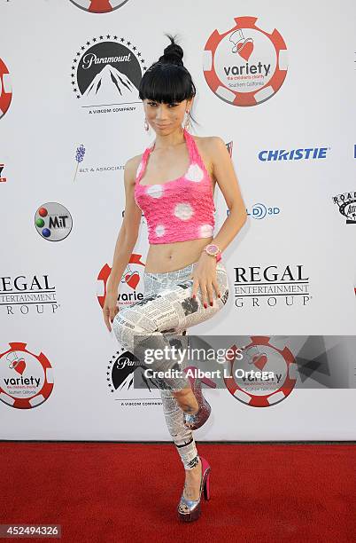 Actress Bai Ling arrives for the 4th Annual Variety - The Children's Charity Of Southern CA Texas Hold 'Em Poker Tournament held at Paramount Studios...