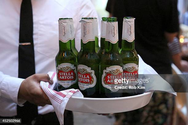 General view of atmosphere at Chrissy Teigen And Stella Artois host Belgian National Day Celebration to kick off the launch of The Butcher, The...