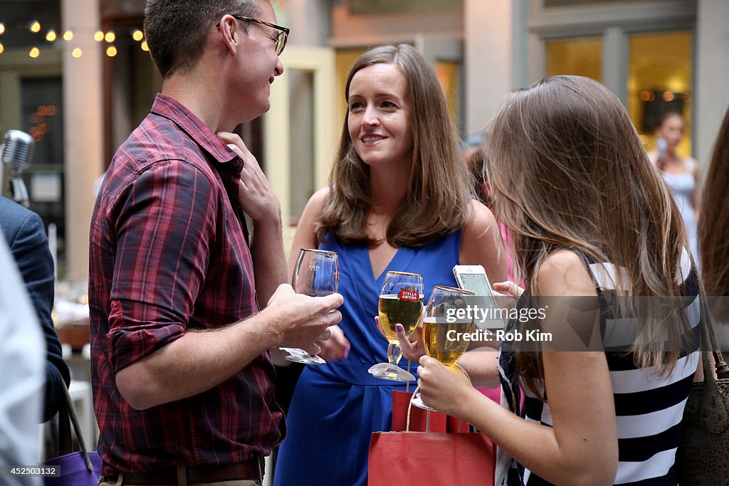 Chrissy Teigen And Stella Artois Host Belgian National Day Celebration To Kick Off Launch Of The Butcher, The Baker, The Belgian Beer Maker Series