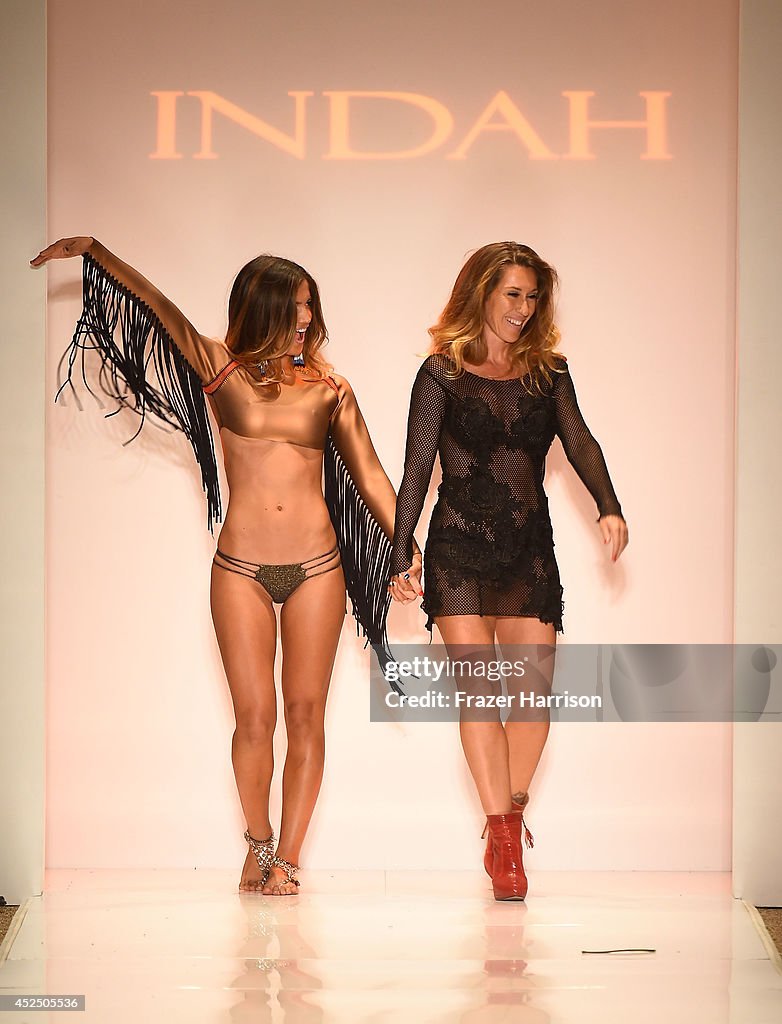 Indah - Runway - Mercedes-Benz Fashion Week Swim 2015