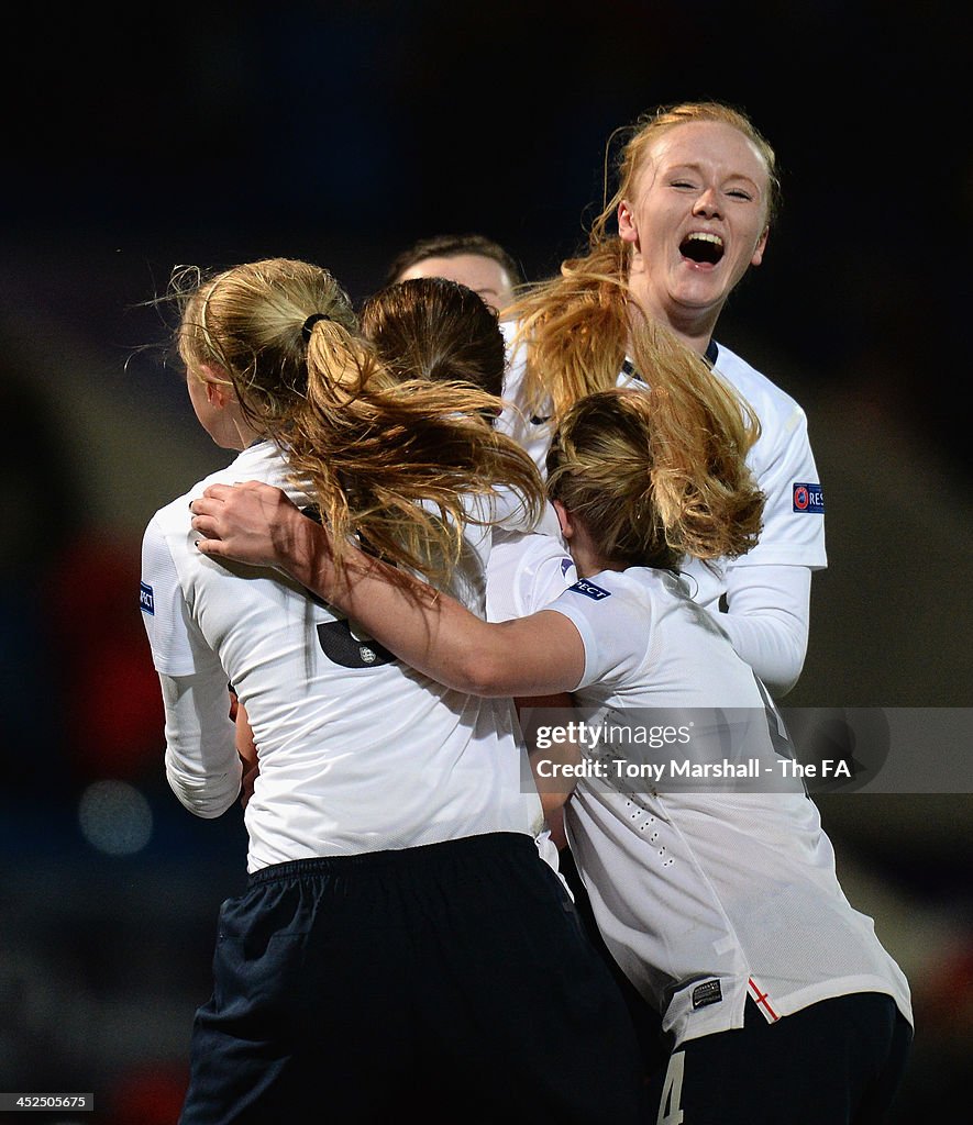 UEFA Womens U17 Championship Finals: England v Austria