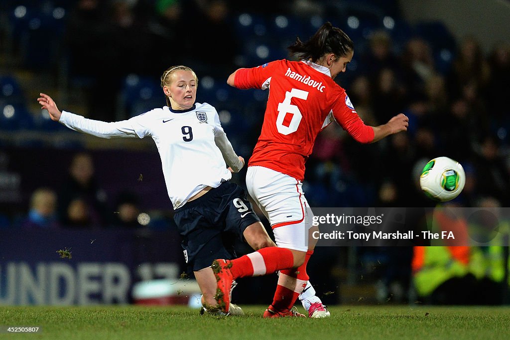 UEFA Womens U17 Championship Finals: England v Austria