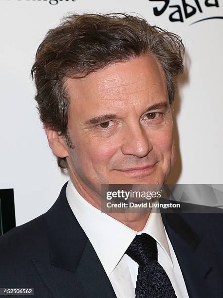 Actor Colin Firth attends a screening of Sony Pictures Classics' "Magic in the Moonlight" at the Linwood Dunn Theater at the Pickford Center for...