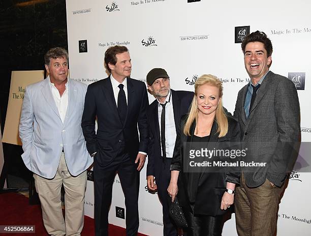 Tom Bernard, Co-President and Co-Founder of Sony Pictures Classics, actor Colin Firth, actor Simon McBurney, actress Jacki Weaver and actor Hamish...