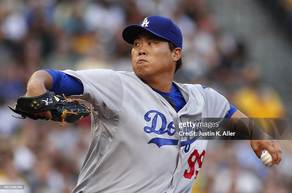 Los Angeles Dodgers v Pittsburgh Pirates