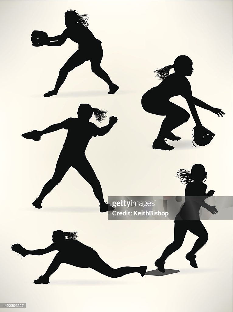 Softball Players - Girl Athletes, All-Stars