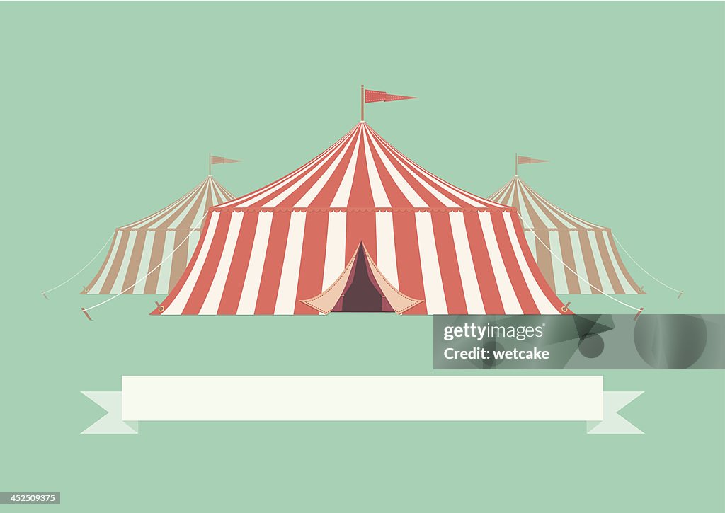 Vintage el gran carpa de circo
