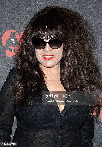 Ronnie Spector attends "Piece of My Heart: The Bert Berns Story" opening night at The Pershing Square Signature Center on July 21, 2014 in New York...