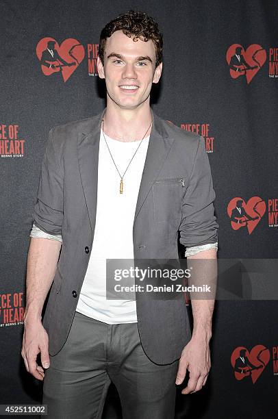 Jay Johnson attends "Piece of My Heart: The Bert Berns Story" opening night at The Pershing Square Signature Center on July 21, 2014 in New York City.