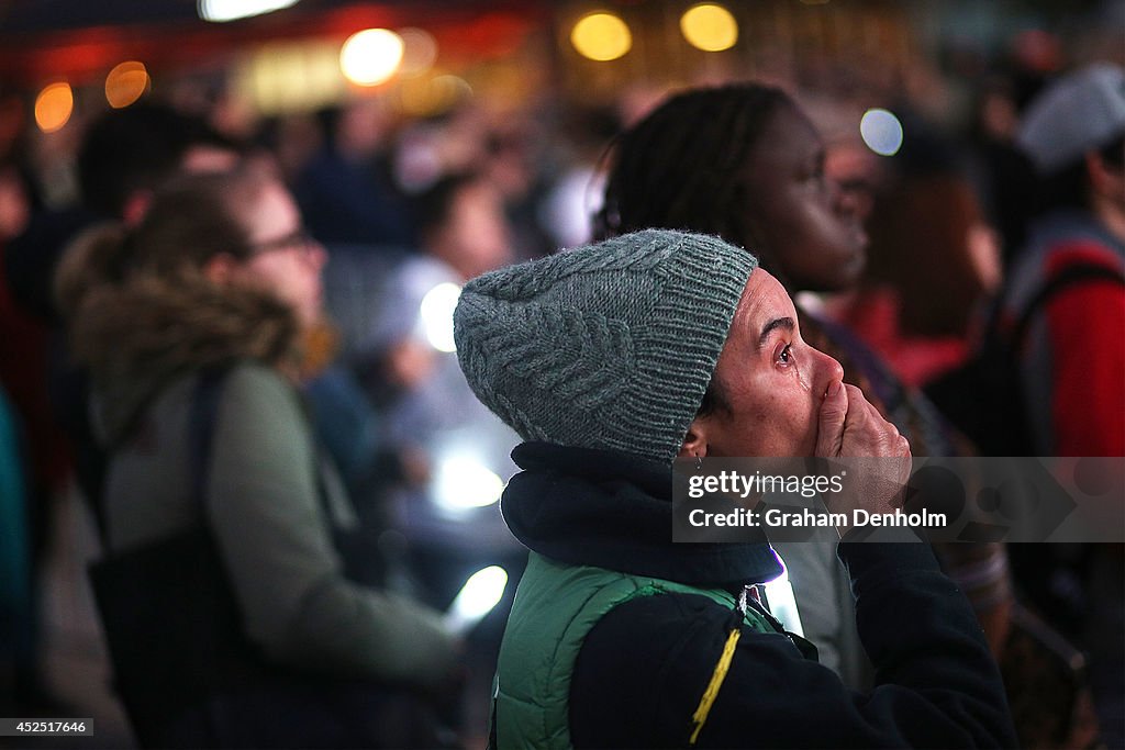 AIDS Conference Holds Candlelight Vigil For Victims Of MH17