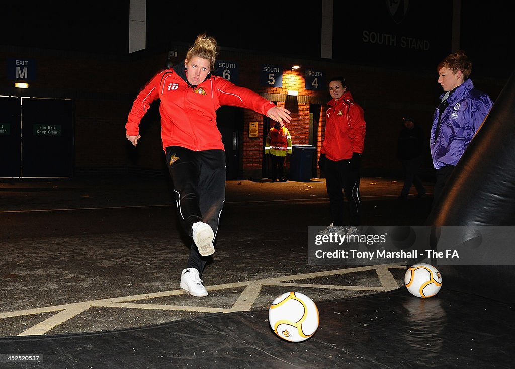 UEFA Womens U17 Championship Finals: England v Austria