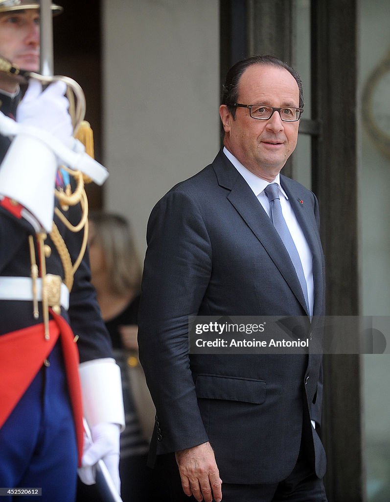 King Felipe VI Of Spain On Official Visit In France