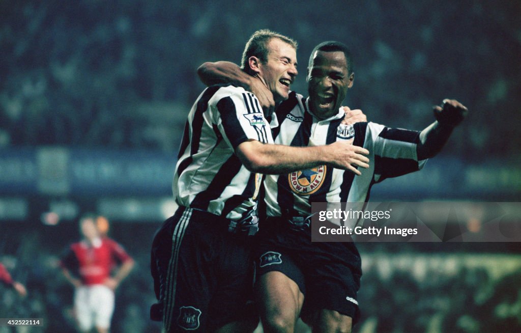 Alan Shearer and  Les Ferdinand