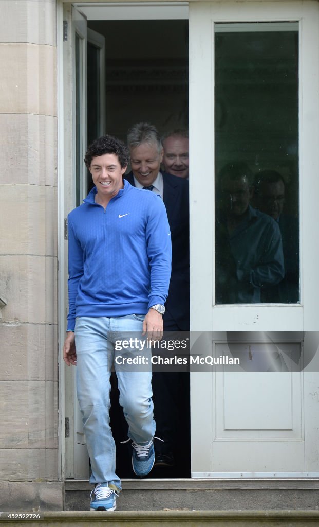 Open Champion Rory McIlroy Visits Stormont