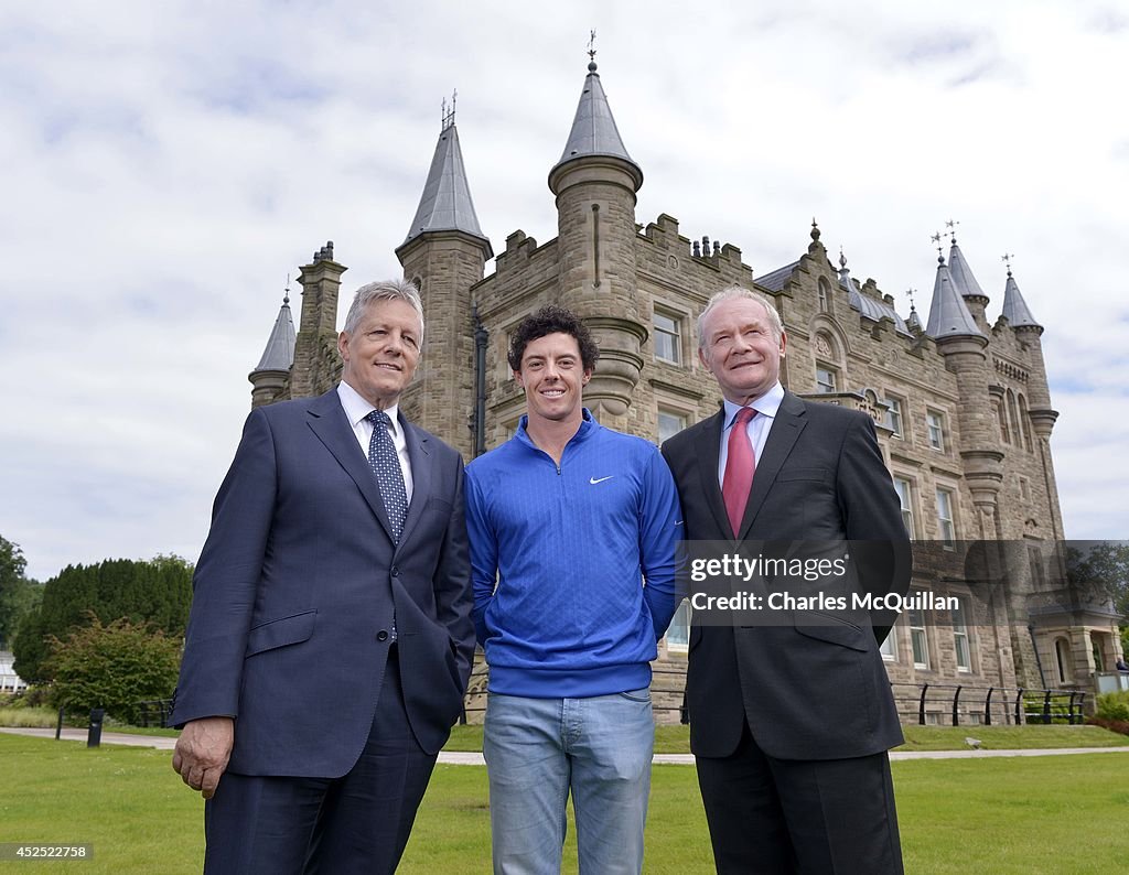 Open Champion Rory McIlroy Visits Stormont