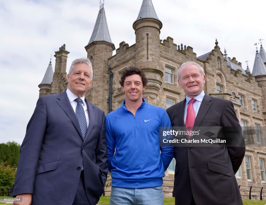 Open Champion Rory McIlroy Visits Stormont