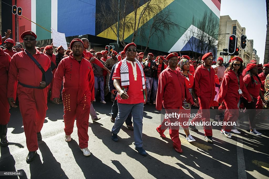 SAFRICA-POLITICS-EFF-DEMO